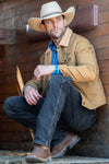 WRANGLER CAMERON MENS JACKET - STONE [SZ:S]