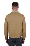WRANGLER CAMERON MENS JACKET - STONE [SZ:S]