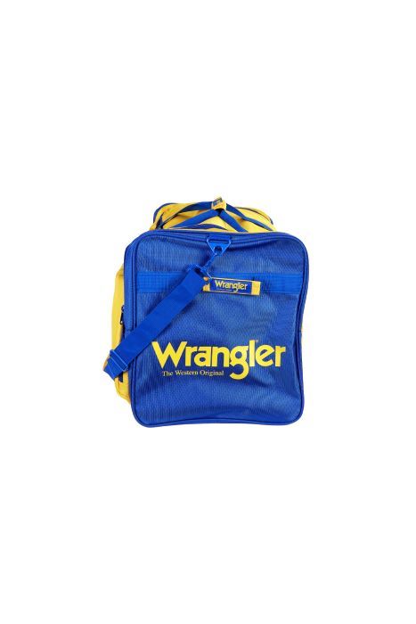 WRANGLER ICONIC LARGE GEAR BAG - BLUE/YELLOW 