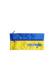 WRANGER ICONIC PENCIL CASE - BLUE/YELLOW 