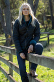 WRANGLER MONTANA LADIES REVERSIBLE JACKET - BLACK [SZ:S]