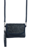 WRANGLER GRACE BAG - NAVY LEATHER [SZ:44]