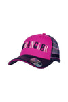 WRANGLER LISA TRUCKER CAP - PINK/NAVY [SZ:44]