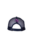 WRANGLER HILDA KIDS TRUCKER CAP - NAVY/VIOLET [SZ:44]