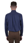 THOMAS COOK DANE MENS 1 POCKET LS SHIRT - DARK NAVY [SZ:M]