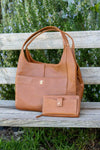 THOMAS COOK KATELYN BAG - TAN LEATHER 