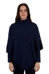 THOMAS COOK KATHERINE WOMENS PONCHO - NAVY [SZ:S]