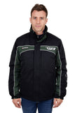 BULLZYE MENS BAZOOKA JACKET - BLACK/GREEN [SZ:XSMALL]