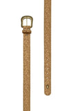PURE WESTERN PAISLEY BELT - LIGHT TAN [SZ:XS]