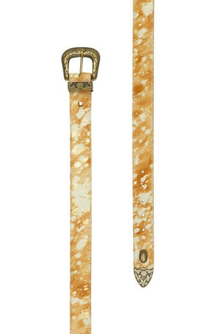 PURE WESTERN PAULETTE BELT - CAMEL/GOLD [SZ:XS]