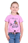 PURE WESTERN MIMI GIRLS SHORT SLEEVE TEE - PINK [SZ:2]