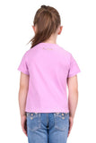 PURE WESTERN MIMI GIRLS SHORT SLEEVE TEE - PINK [SZ:2]