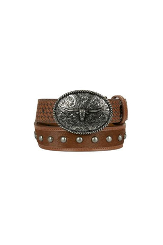 PURE WESTERN KIDS TERRY BELT - TAN [SZ:XS]
