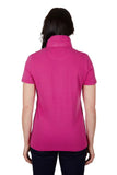 THOMAS COOK SASHA WOMENS SHORT SLEEVED POLO - BERRY