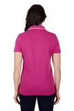 THOMAS COOK SASHA WOMENS SHORT SLEEVED POLO - BERRY