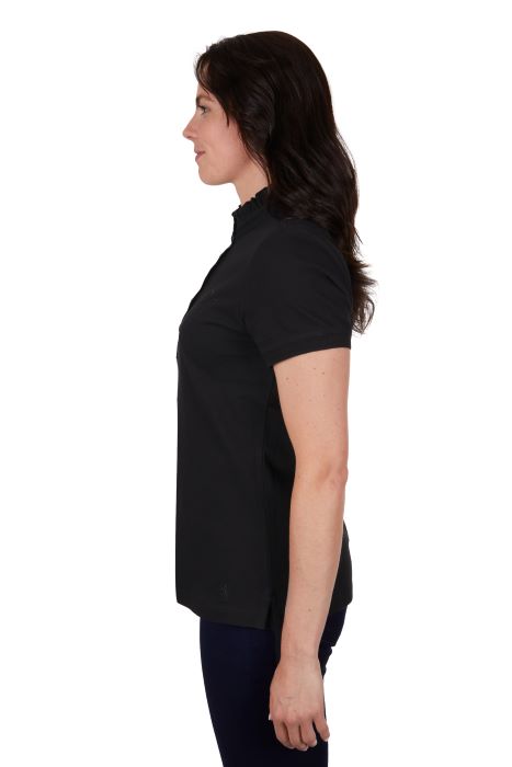 THOMAS COOK HOLLY WOMENS SHORT SLEEVE POLO - BLACK [SZ:10]