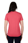 THOMAS COOK EVA SCRIPT WOMENS SHORT SLEEVE TEE - BRIGHT ROSE [SZ:8]