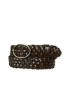 THOMAS COOK ANGELINA BELT - DARK TAN [SZ:XS]
