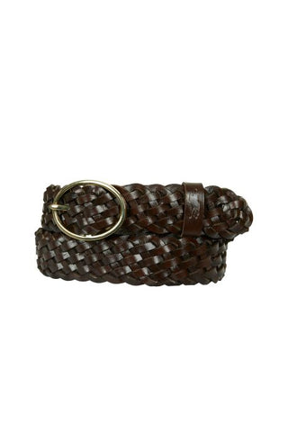 THOMAS COOK ANGELINA BELT - DARK TAN [SZ:XS]