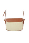 THOMAS COOK ALICIA CROSSBODY BAG - TAN/NATURAL 