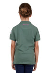 THOMAS COOK LUNA GIRLS SHORT SLEEVE POLO - KHAKI [SZ:2]