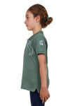 THOMAS COOK LUNA GIRLS SHORT SLEEVE POLO - KHAKI [SZ:2]
