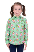 HARDSLOG KIDS CANDY HALF PLACKET LONG SLEEVE SHIRT [SZ:2]