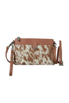 WRANGLER ELISHA BAG - TAN/COWHIDE