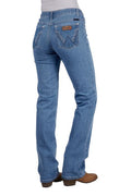 WRANGLER CHARA WILLOW 34 LEG JEAN - FADED BLUE [SZ:0]