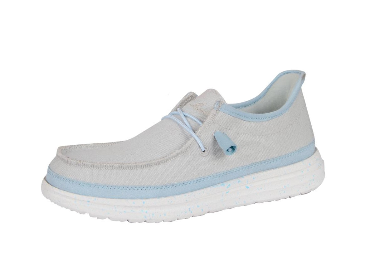 THOMAS COOK WOMENS SANDY COMFORT SHOE - SKY BLUE [SZ:6]