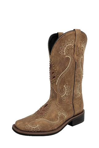 PURE WESTERN WOMENS LEANDER BOOT [SZ:6]