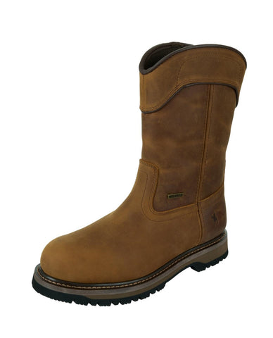 THOMAS COOK MENS SHALE PULL ON WORK BOOT [SZ:8]