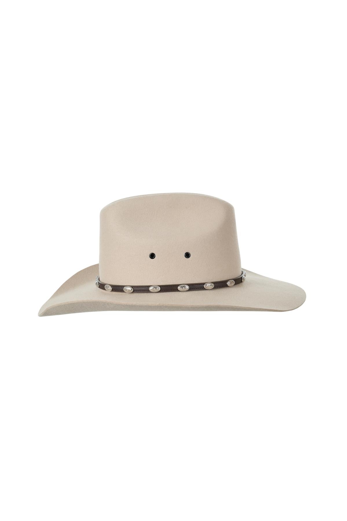 PURE WESTERN AMITY HAT BAND - CHOCOLATE