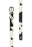 PURE WESTERN ADELAIDE DOG COLLAR - BLACK / WHITE [SZ:XS]