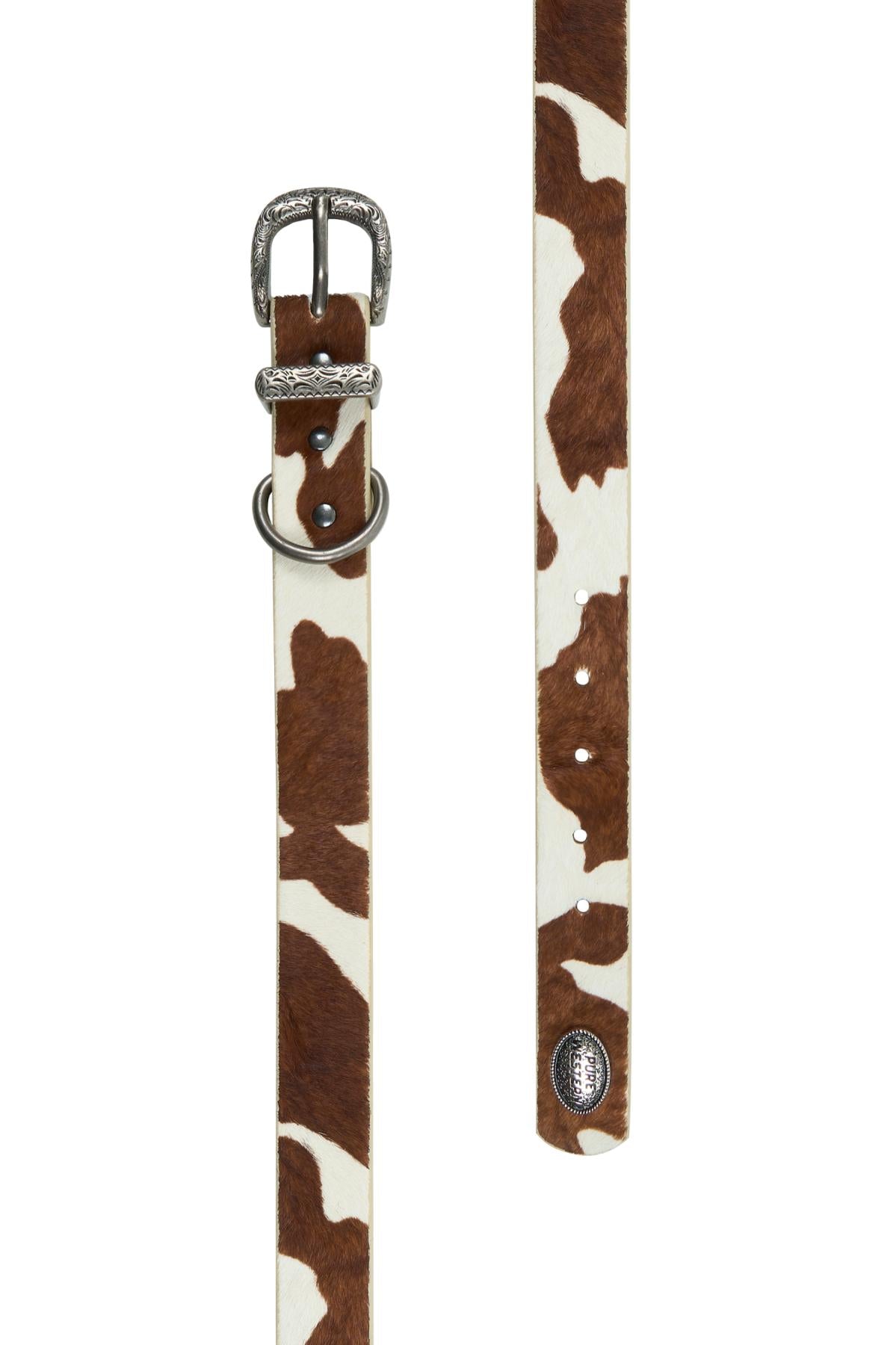 PURE WESTERN ADELAIDE DOG COLLAR - TAN / NATURAL [SZ:XS]