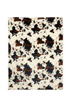 PURE WESTERN COW PRINT SNUGGLE BLANKET