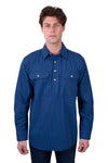 HARDSLOG MENS ASTELL 1/2 PLKT LS SHIRT [SZ:S]