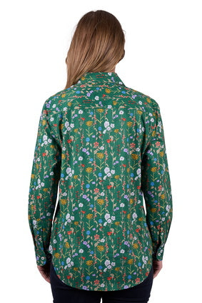 HARD SLOG WOMENS JANI 1/2 PLKT LS SHIRT [SZ:8]