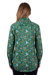 HARD SLOG WOMENS JANI 1/2 PLKT LS SHIRT [SZ:8]