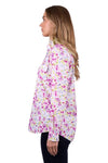 HARD SLOG WOMENS EVAE 1/2 PLKT LS SHIRT [SZ:8]