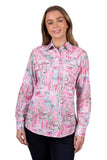 HARD SLOG WOMENS MILL 1/2 PLKT LS SHIRT [SZ:8]