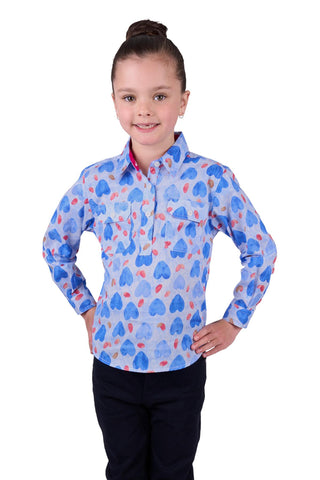 HARDSLOG KIDS MIV 1/2 PLKT LS SHIRT [SZ:2]