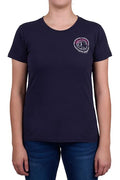 BOAR TEARER SUTTON WOMENS SHORT SLEEVED TEE - NAVY [SZ:10]