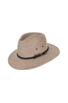 THOMAS COOK WANDERER CRUSHABLE HAT - OATMEAL MARLE [SZ:53]