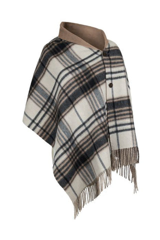 THOMAS COOK EVA REVERSIBLE PONCHO - CAMEL 