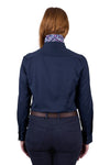 THOMAS COOK KELSEY LONG SLEEVE WOMENS SHIRT - NAVY [SZ:8]