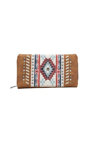 WRANGLER CARMEN WALLET - TAN/NATURAL 