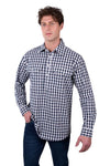 HARDSLOG MENS DELL 1/2 PLKT LS SHIRT [SZ:S]