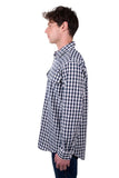 HARDSLOG MENS DELL 1/2 PLKT LS SHIRT [SZ:S]