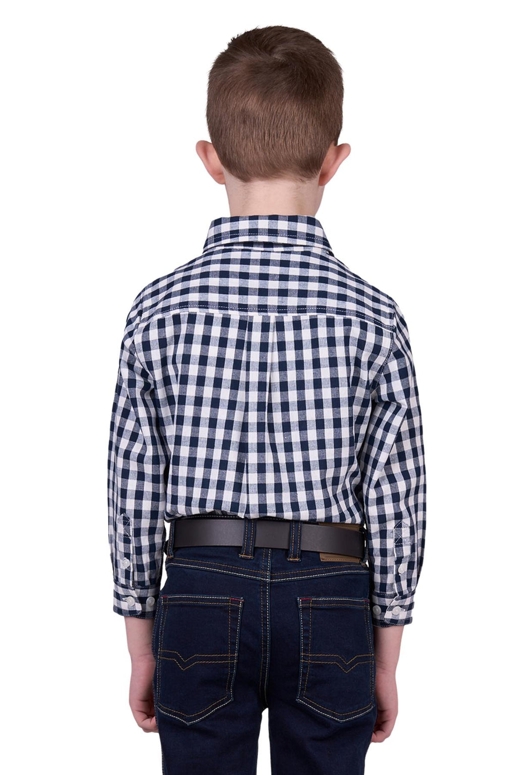HARDSLOG KIDS DELL 1/2 PLKT LS SHIRT [SZ:2]